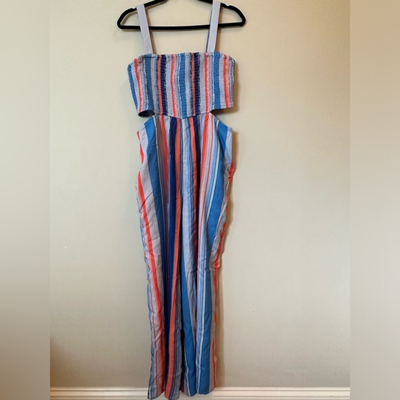 NWT Anthropologie The Piper Bandeau Cutout Jumpsuit - Picture 5 of 6